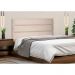 Cabeceira Painel Solteiro 0,90m La Italiana Suede Bege - Pallazio