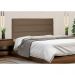 Cabeceira Painel Solteiro 0,90m La Italiana Suede Caramelo - Pallazio