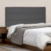 Cabeceira Painel Solteiro 0,90m La Italiana Suede Cinza - Pallazio