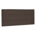 Cabeceira Painel Solteiro 0,90m La Italiana Suede Marrom Café - Pallazio