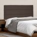 Cabeceira Painel Solteiro 0,90m La Italiana Suede Marrom Café - Pallazio