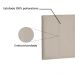 Cabeceira Painel Solteiro 0,90m Ravenna Suede Bege - Pallazio