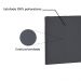 Cabeceira Painel Solteiro 0,90m Ravenna Suede Cinza - Pallazio