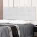 Cabeceira Painel Solteiro 0,90m Roma Corano Branco - Pallazio