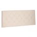 Cabeceira Painel Solteiro 0,90m Tânia Suede Bege - Pallazio