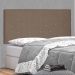 Cabeceira Painel Solteiro 0,90m Tânia Suede Caramelo - Pallazio