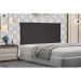 Cabeceira Painel Solteiro 0,90m Veneza Suede Preto - Pallazio