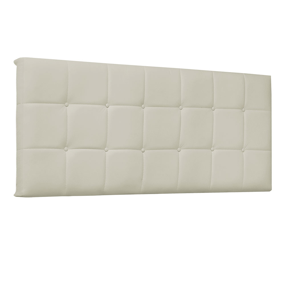 Cabeceira Painel Solteiro 0,90m Verona Corano Marfim - Pallazio