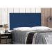 Cabeceira Painel Solteiro 0,90m Verona Suede Azul Marinho - Pallazio
