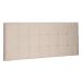 Cabeceira Painel Solteiro 0,90m Verona Suede Bege - Pallazio
