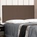 Cabeceira Painel Solteiro 0,90m Verona Suede Caramelo - Pallazio
