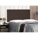 Cabeceira Painel Solteiro 0,90m Verona Suede Marrom Café - Pallazio