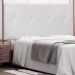 Cabeceira Queen 1,60m Aquilla Corano Branco - Pallazio