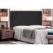 Cabeceira Queen 1,60m Aquilla Suede Preto - Pallazio