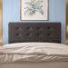 Cabeceira Queen 1,60m Atenas Suede Marrom - Pallazio