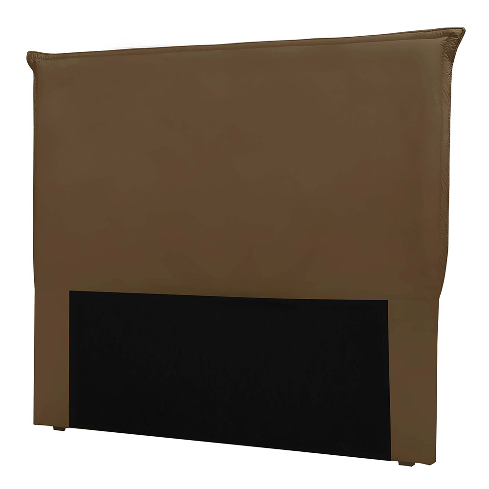 Cabeceira Queen 1,60m Barcelona Suede Caramelo - Pallazio