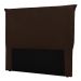 Cabeceira Queen 1,60m Barcelona Suede Marrom - Pallazio