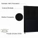 Cabeceira Queen 1,60m Berlim Corano Preto - Pallazio