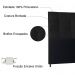 Cabeceira Queen 1,60m Berlim Suede Preto - Pallazio