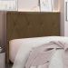 Cabeceira Queen 1,60m Ávila Suede Caramelo - Pallazio