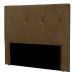 Cabeceira Queen 1,60m Ávila Suede Caramelo - Pallazio