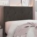 Cabeceira Queen 1,60m Ávila Suede Cinza - Pallazio