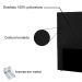 Cabeceira Queen 1,60m Córdoba Suede Preto - Pallazio
