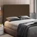 Cabeceira Queen 1,60m Estocolmo Suede Marrom - Pallazio
