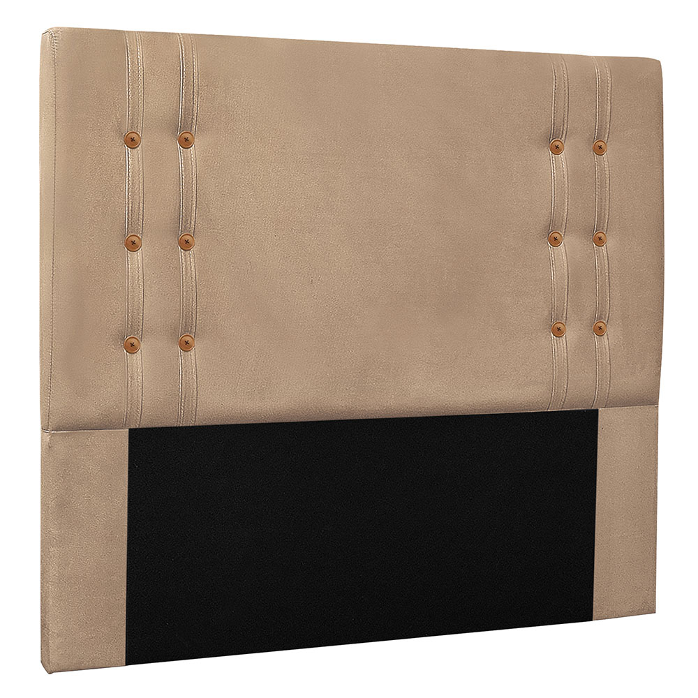 Cabeceira Queen 1,60m Genova Suede - Pallazio