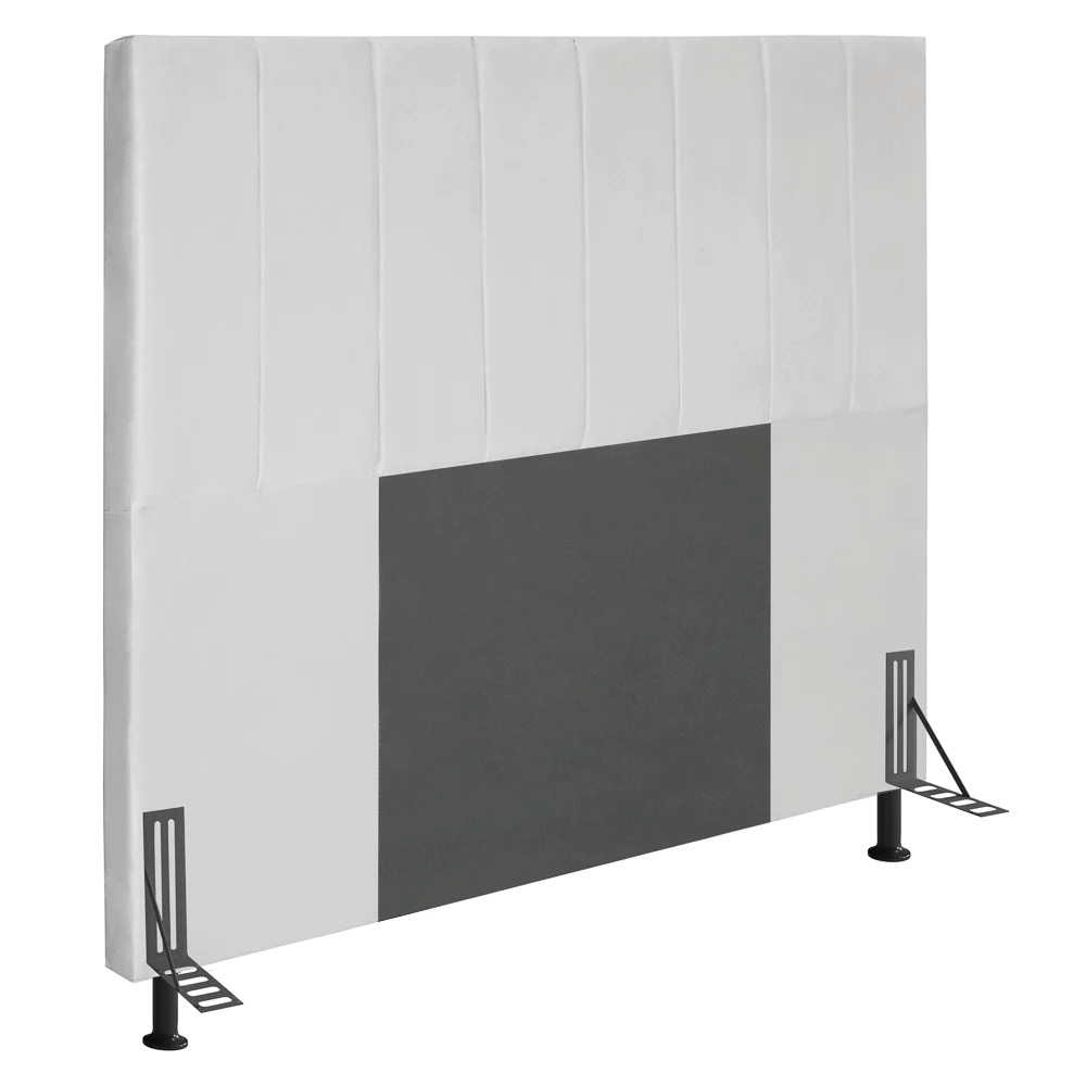 Cabeceira Queen 1,60m Munique Corano Branco - Pallazio