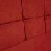 Cabeceira Queen 1,60m Nina Suede Vermelho - Pallazio
