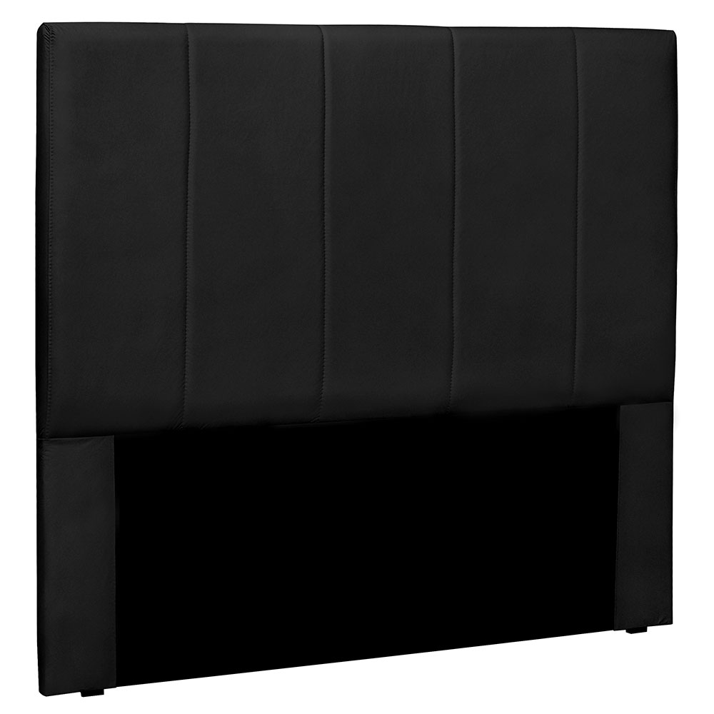Cabeceira Queen 1,60m Ravenna Corano Preto - Pallazio
