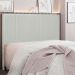 Cabeceira Queen 1,60m Ravenna Veludo Cinza Prata - Pallazio