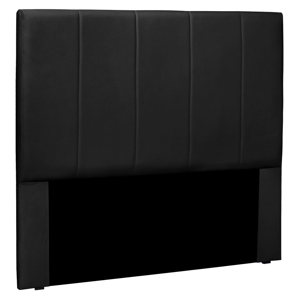 Cabeceira Queen 1,60m Ravenna Veludo Preto - Pallazio