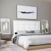 Cabeceira Queen 1,60m Roma Corano Branco - Pallazio