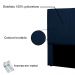 Cabeceira Queen 1,60m Sevilha Suede Azul Marinho - Pallazio