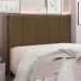 Cabeceira Queen 1,60m Sevilha Suede Caramelo - Pallazio