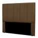 Cabeceira Queen 1,60m Sevilha Suede Caramelo - Pallazio
