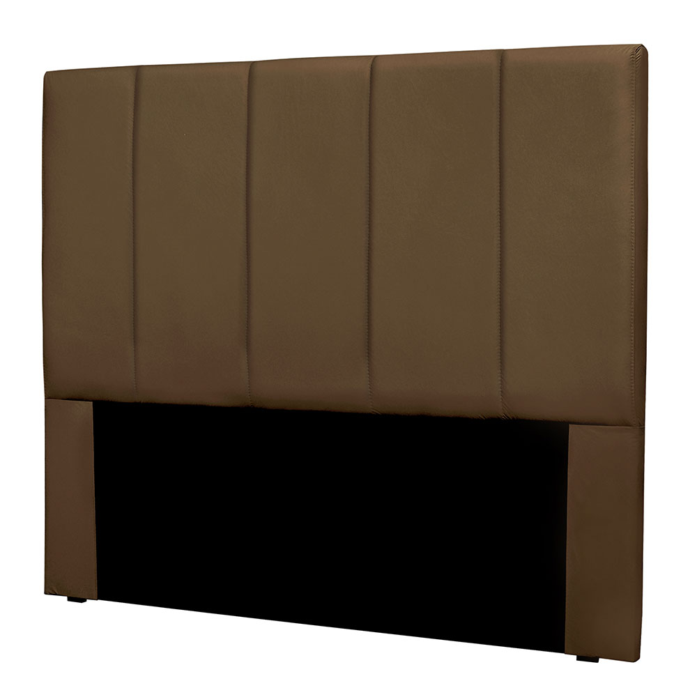 Cabeceira Queen 1,60m Sevilha Suede Caramelo - Pallazio