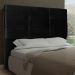 Cabeceira Queen 1,60m Tóquio Suede Preto - Pallazio