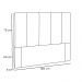 Cabeceira Queen 1,60m Toledo Suede Bege - Pallazio