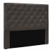 Cabeceira Queen 1,60m Toledo Suede Cinza - Pallazio