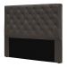 Cabeceira Queen 1,60m Toledo Suede Cinza - Pallazio