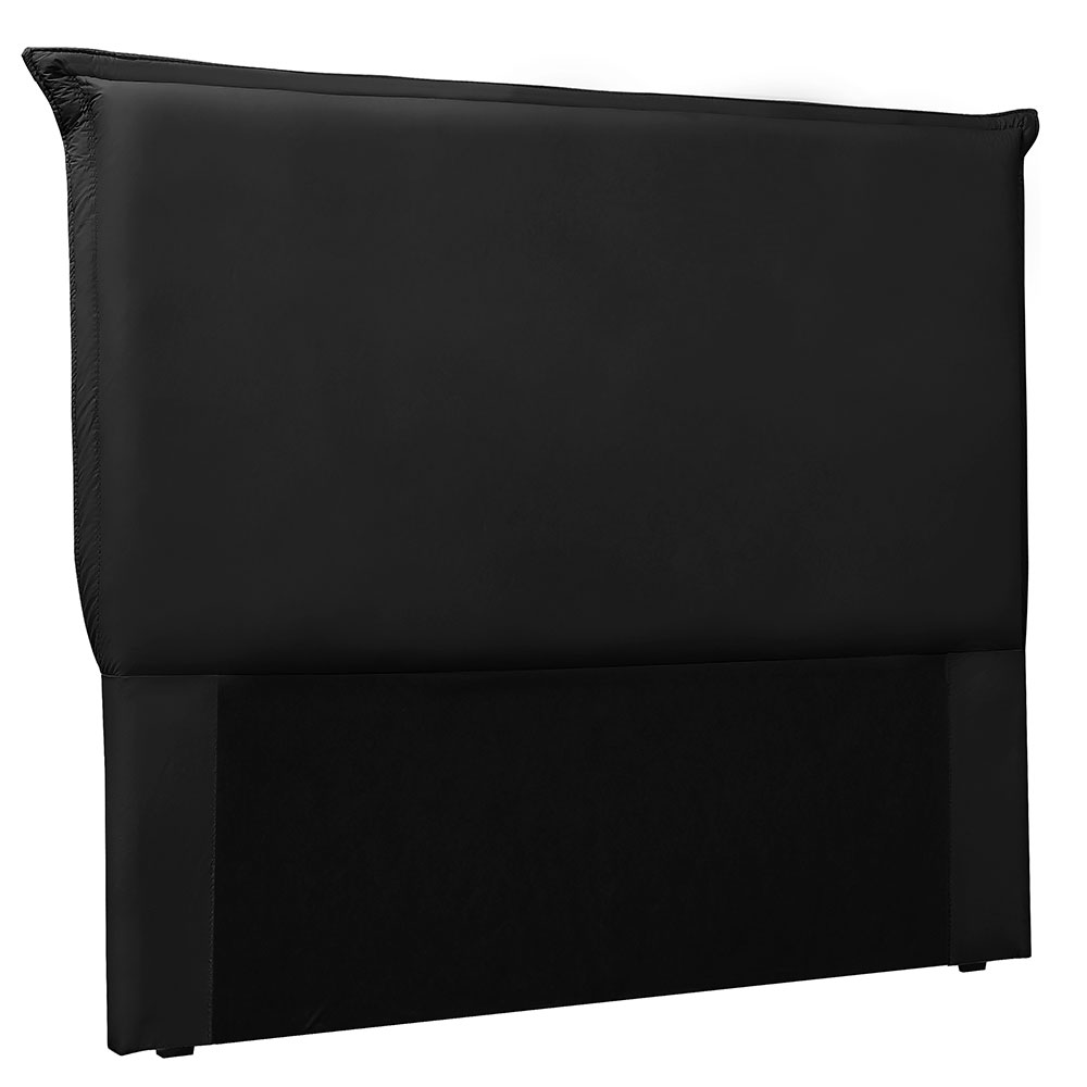 Cabeceira Queen 1,60m Veneza Corano Preto - Pallazio