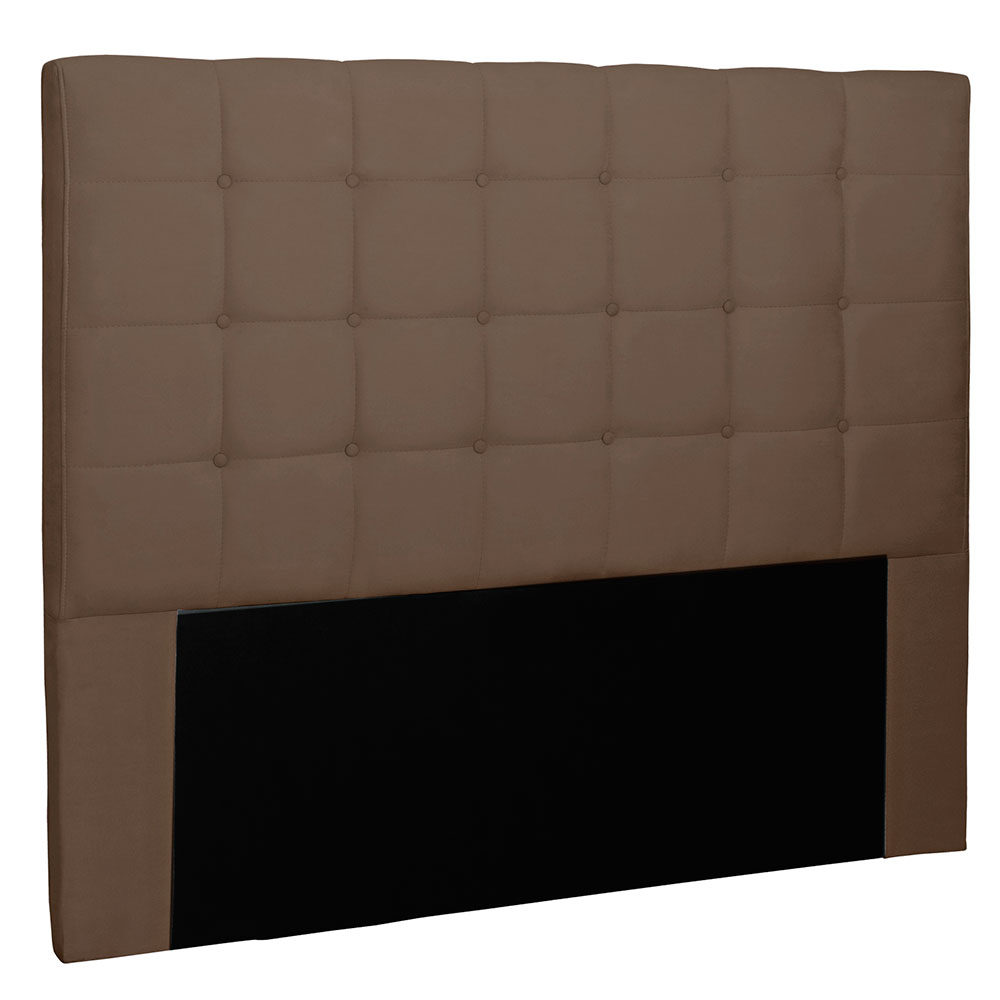 Cabeceira Queen 1,60m Verona Suede Caramelo - Pallazio