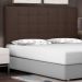 Cabeceira Queen 1,60m Verona Suede Marrom Café - Pallazio