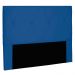 Cabeceira Solteiro 0,90m Aquilla Suede Azul Marinho - Pallazio
