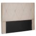 Cabeceira Solteiro 0,90m Aquilla Suede Bege - Pallazio