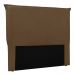 Cabeceira Solteiro 0,90m Barcelona Suede Caramelo - Pallazio