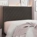 Cabeceira Solteiro 0,90m Córdoba Suede Cinza - Pallazio